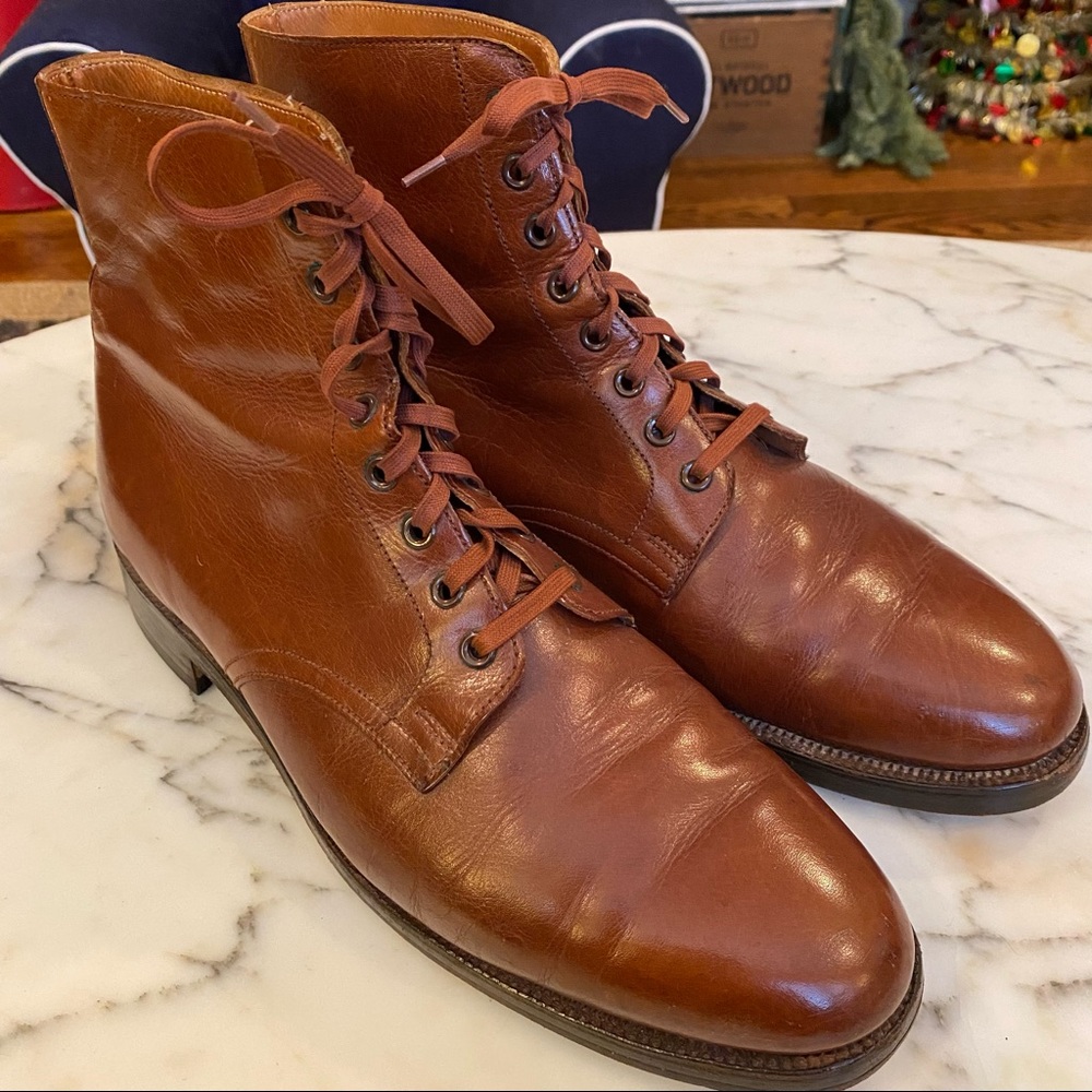 Polo by Ralph Lauren Made in England boots (Crockett & Jones?) 9.5D